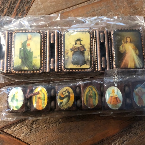 elastic religious icon bracelets - Picture 2 of 8